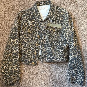 Vintage Havana Leopard Print Jacket